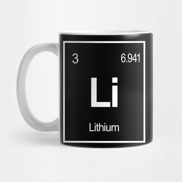 Li Element of Lithium - Periodic Table Elements - Lithium by Mash92